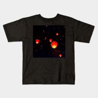 Pixel Firework No.34 Kids T-Shirt